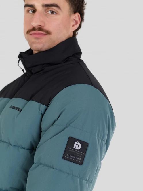 Fundango Winton Jacket férfi átmeneti kabát zöld színben 6