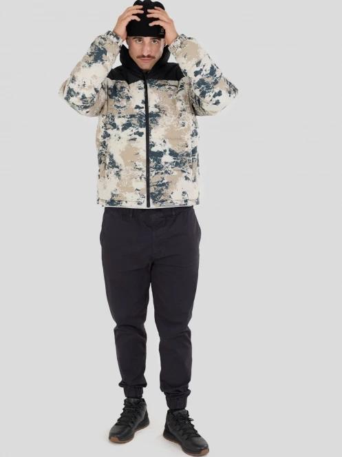 Fundango Winton Jacket férfi átmeneti kabát homok színben 5