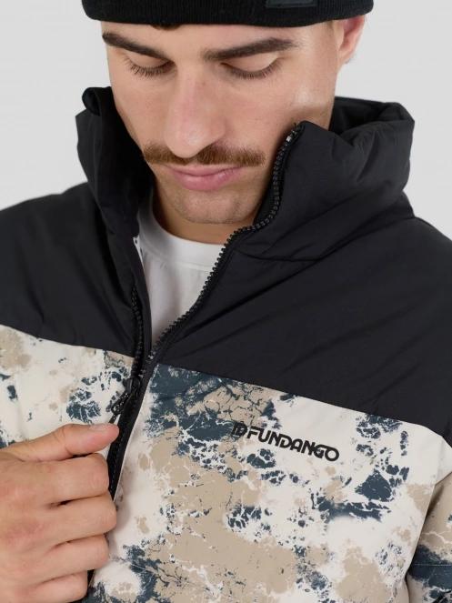 Fundango Winton Jacket férfi átmeneti kabát homok színben 6