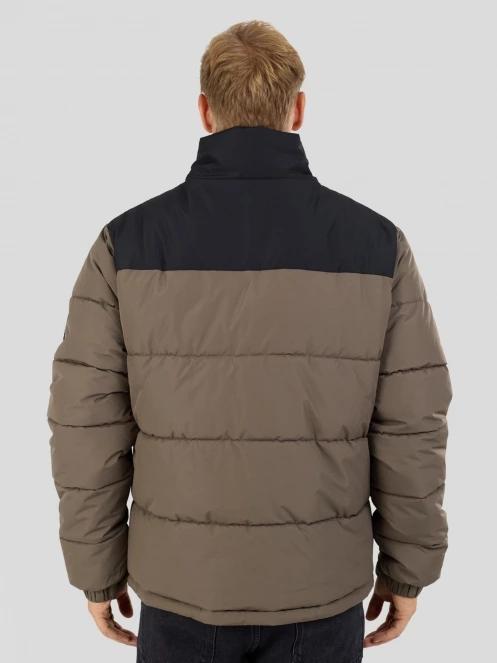 Fundango Winton Jacket férfi átmeneti kabát barna színben 3