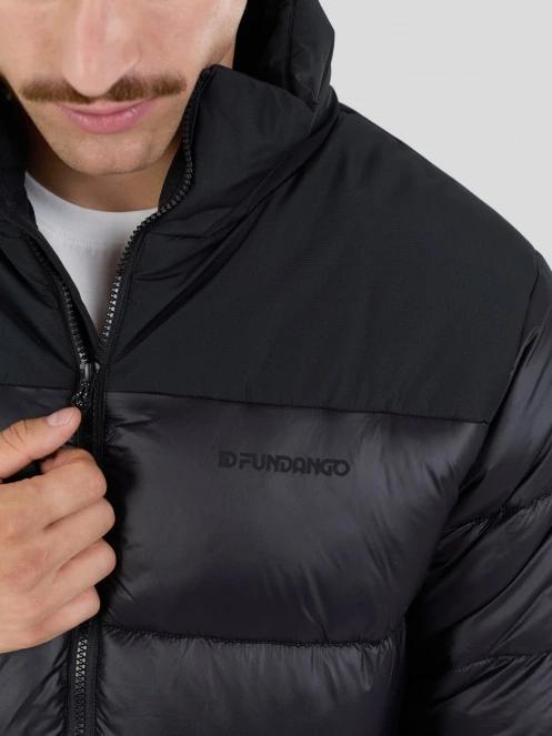 Fundango Winton Jacket férfi átmeneti kabát fekete színben 7