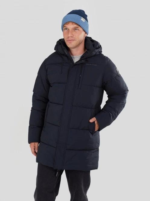 Fundango Arctic Puffer Jacket férfi télikabát sötétkék színben 2