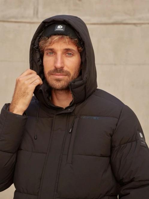 Fundango Arctic Puffer Jacket férfi télikabát fekete színben 10