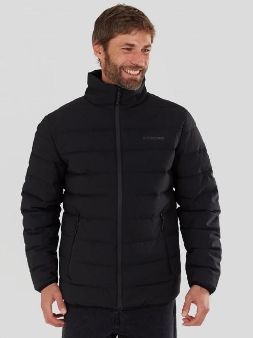 Fundango Arson Padded Jacket férfi steppelt átmeneti kabát fekete színben 5