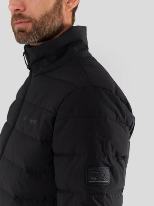 Fundango Arson Padded Jacket férfi steppelt átmeneti kabát fekete színben 7
