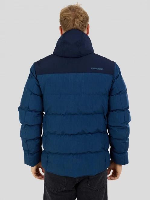 Fundango Passat II Padded Jacket férfi steppelt télikabát kék színben 3