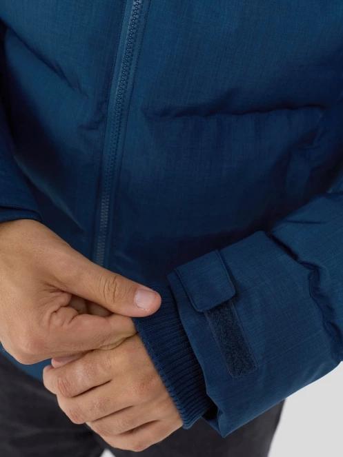 Fundango Passat II Padded Jacket férfi steppelt télikabát kék színben 5
