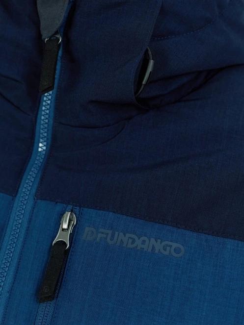 Fundango Passat II Padded Jacket férfi steppelt télikabát kék színben 6