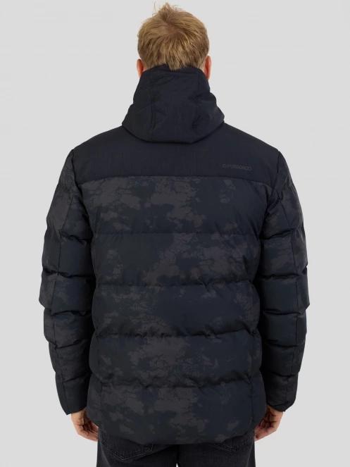 Fundango Passat II Padded Jacket férfi steppelt télikabát fekete színben 4