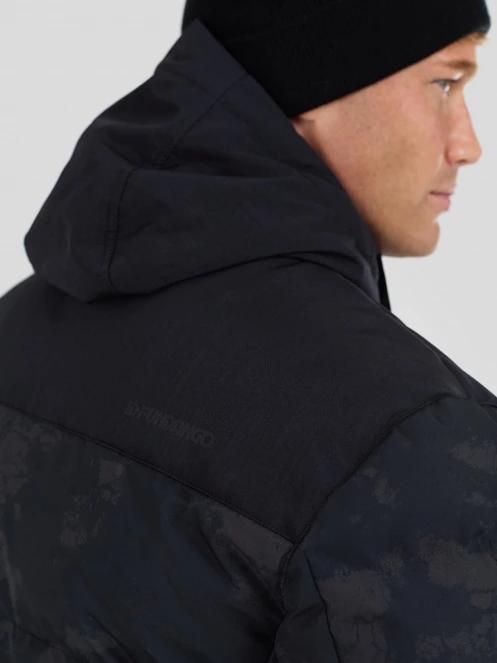 Fundango Passat II Padded Jacket férfi steppelt télikabát fekete színben 9