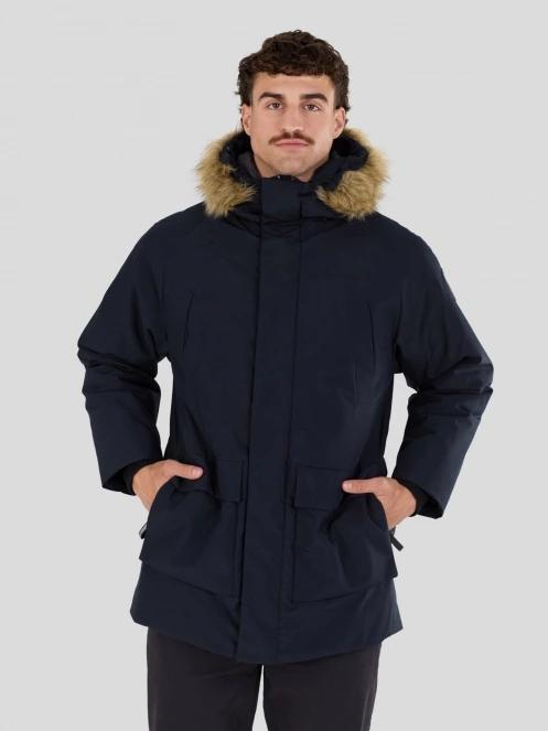 Fundango Spirit II Parka Jacket férfi télikabát sötétkék színben 2