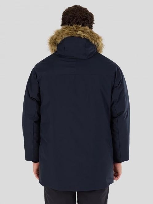 Fundango Spirit II Parka Jacket férfi télikabát sötétkék színben 3