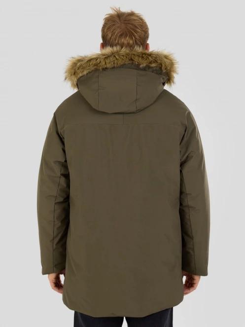 Fundango Spirit II Parka Jacket férfi télikabát oliva színben 3