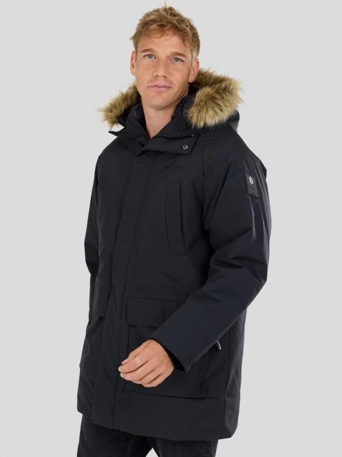 Fundango Spirit II Parka Jacket férfi télikabát fekete színben 2