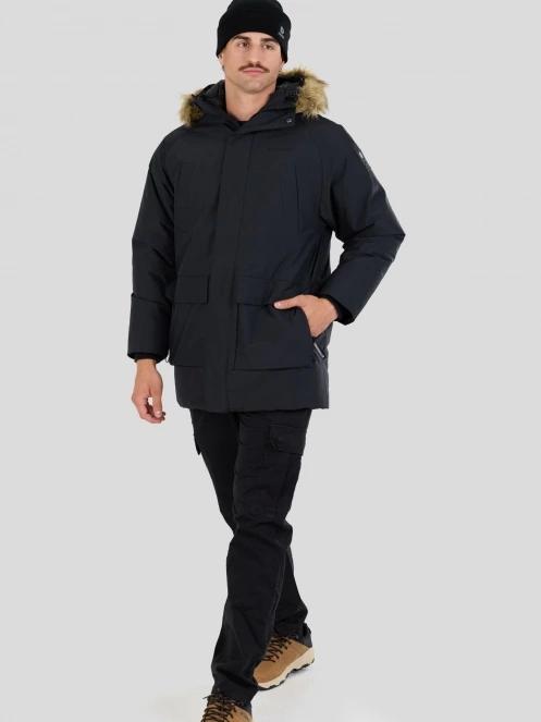 Fundango Spirit II Parka Jacket férfi télikabát fekete színben 5
