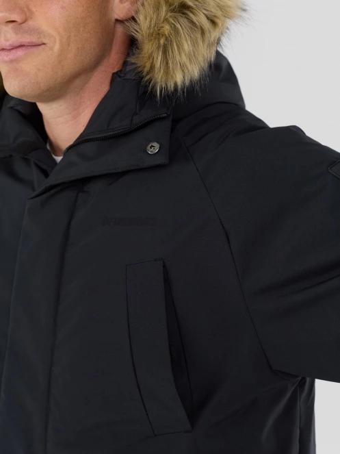 Fundango Spirit II Parka Jacket férfi télikabát fekete színben 8
