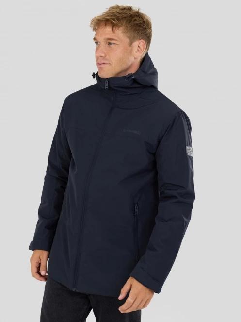 Fundango Millerton Jacket férfi átmeneti kabát sötétkék színben 2