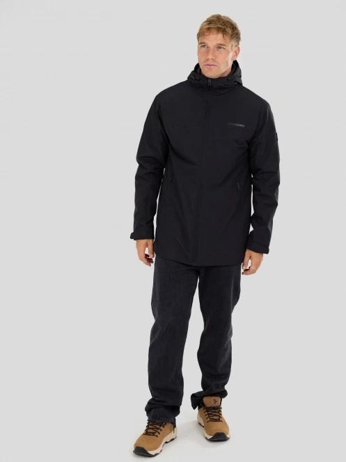 Fundango Millerton Jacket férfi átmeneti kabát fekete színben 4