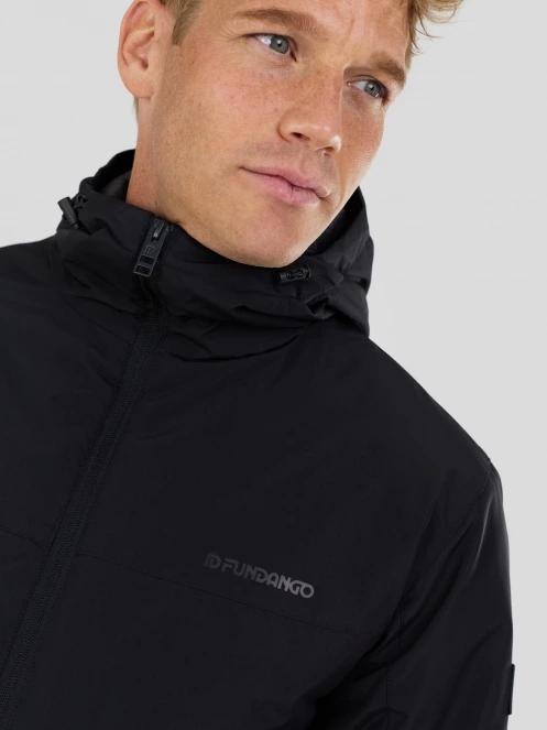 Fundango Millerton Jacket férfi átmeneti kabát fekete színben 5