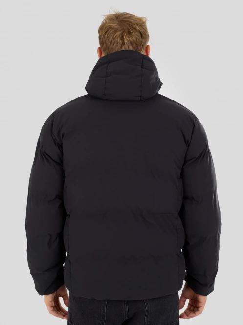 Fundango Newport Puffer Jacket férfi steppelt télikabát fekete színben 3