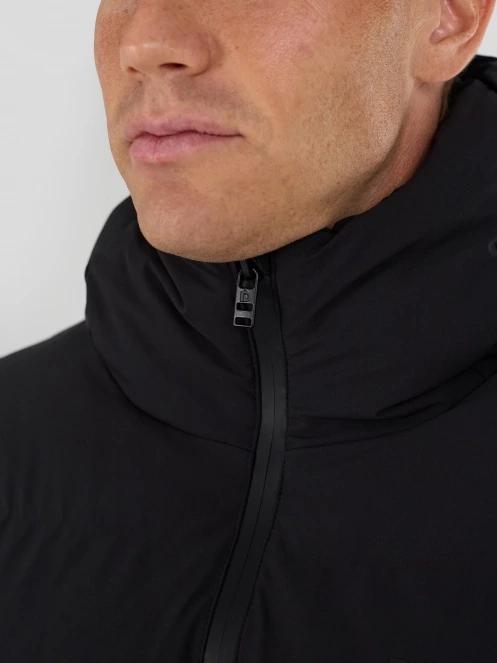 Fundango Newport Puffer Jacket férfi steppelt télikabát fekete színben 6