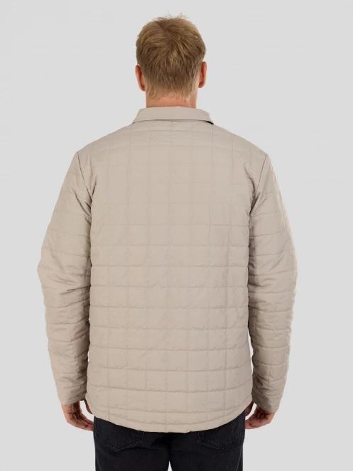 Fundango Grido Padded Shirt Jacket férfi ingkabát homok színben 3
