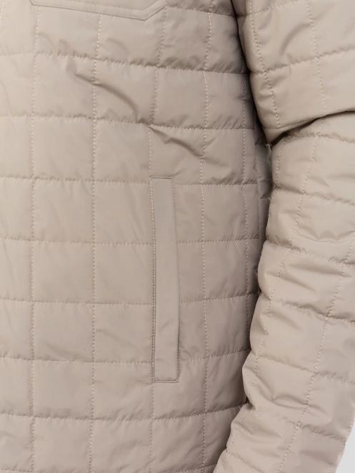 Fundango Grido Padded Shirt Jacket férfi ingkabát homok színben 7