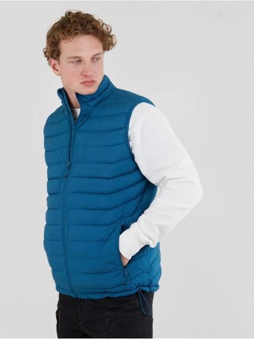 Fundango Hollow Padded Vest férfi mellény zöld színben 2