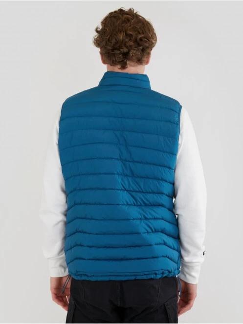 Fundango Hollow Padded Vest férfi mellény zöld színben 3