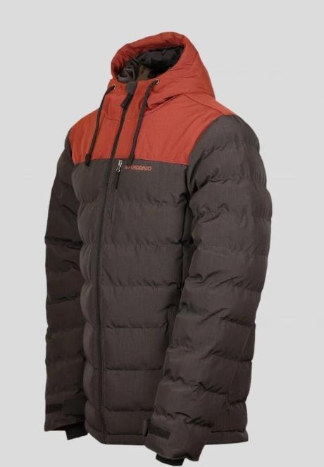 Fundango Passat Padded Jacket férfi utcai kabát barna színben 3