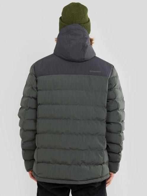 Fundango Passat Padded Jacket férfi utcai kabát zöld színben 3