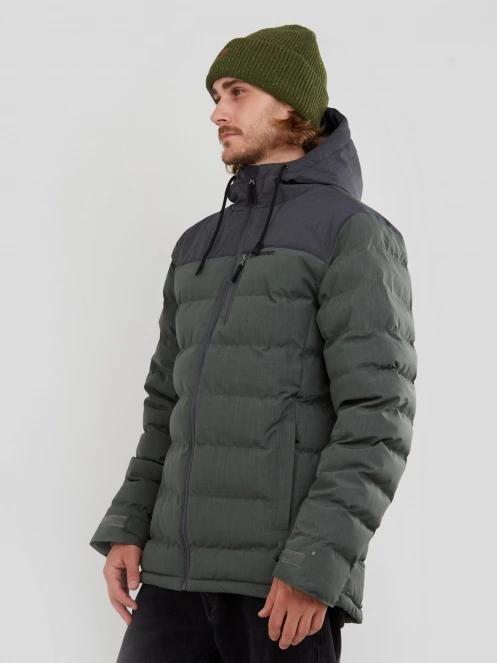Fundango Passat Padded Jacket férfi utcai kabát zöld színben 5