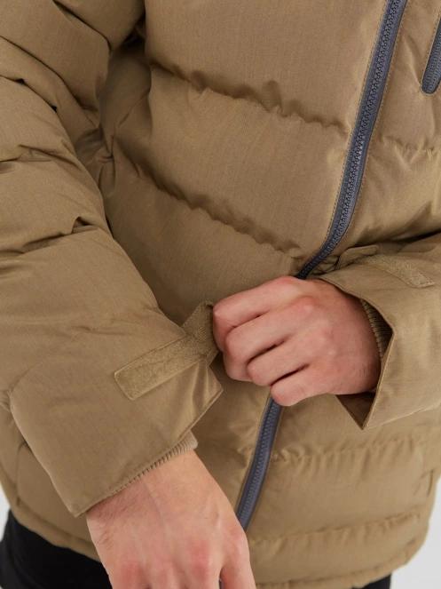 Fundango Passat Padded Jacket férfi utcai kabát oliva színben 6