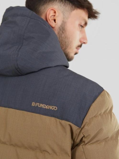 Fundango Passat Padded Jacket férfi utcai kabát oliva színben 7