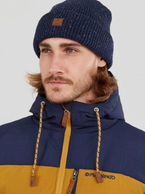 Fundango Passat Padded Jacket férfi utcai kabát barna színben 6