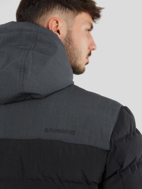 Fundango Passat Padded Jacket férfi utcai kabát fekete színben 8