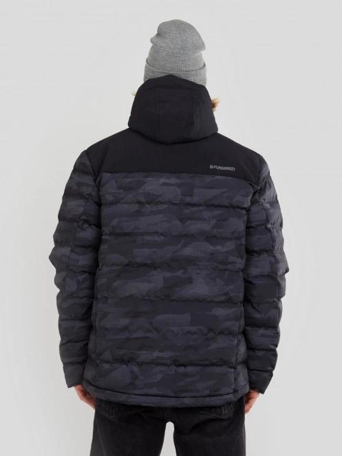 Fundango Passat Padded Jacket férfi utcai kabát szürke színben 3