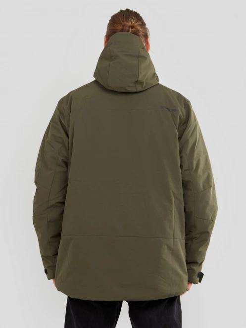 Fundango Perill Parka Jacket férfi utcai kabát oliva színben 3