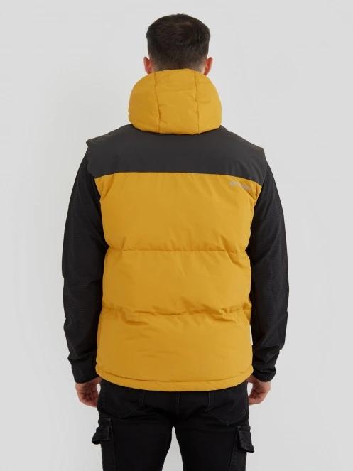 Fundango Laurel Padded Vest férfi mellény sárga színben 3