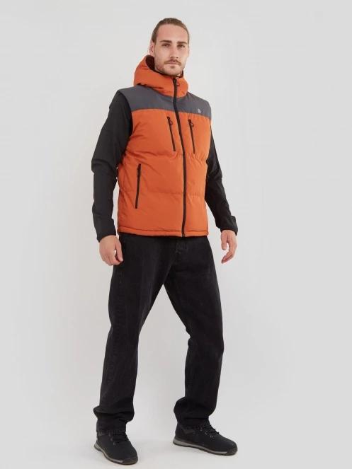 Fundango Laurel Padded Vest férfi mellény piros színben 4