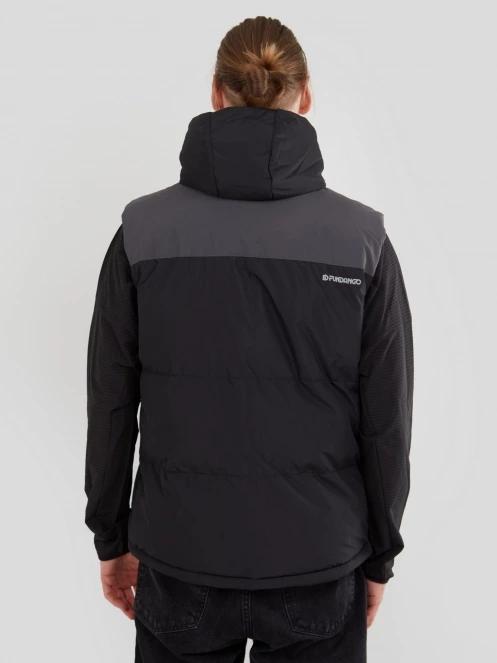 Fundango Laurel Padded Vest férfi mellény fekete színben 3