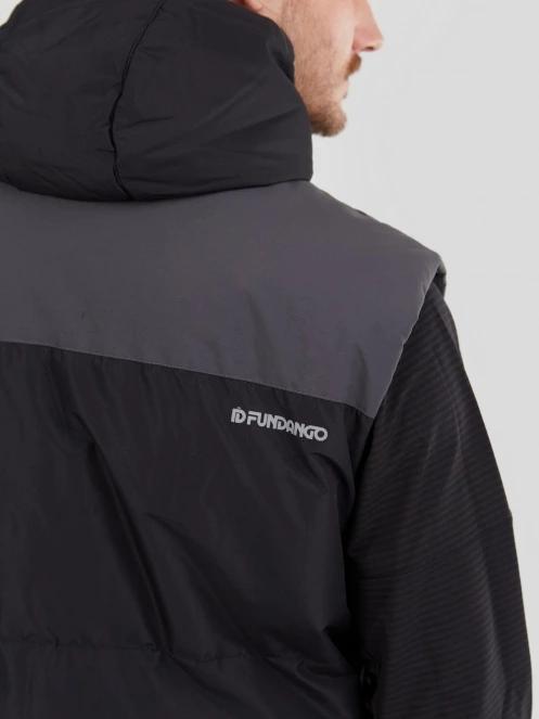 Fundango Laurel Padded Vest férfi mellény fekete színben 7