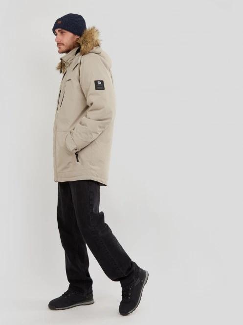Fundango Spirit Parka Jacket férfi télikabát oliva színben 4