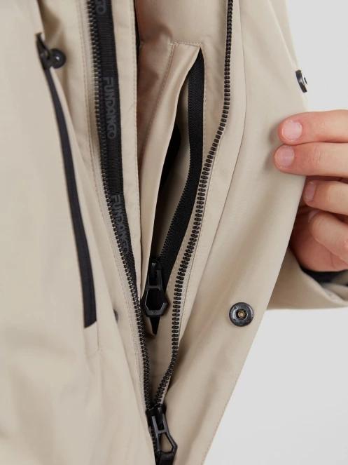 Fundango Spirit Parka Jacket férfi télikabát oliva színben 8