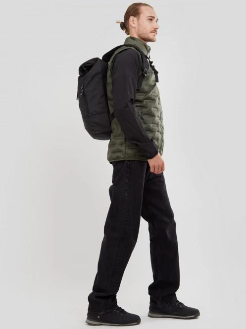 Fundango Smoke Vest férfi mellény oliva színben 4