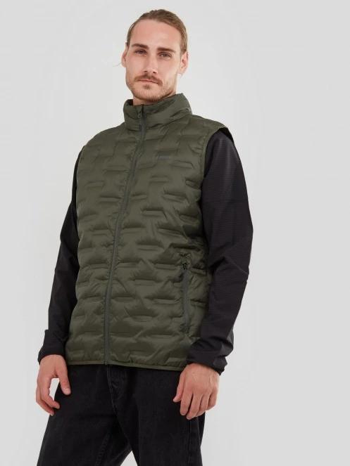 Fundango Smoke Vest férfi mellény oliva színben 5
