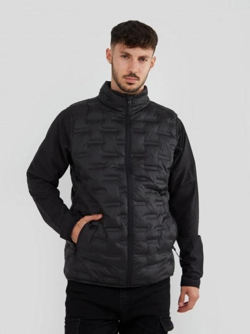 Fundango Smoke Vest férfi mellény fekete színben 2