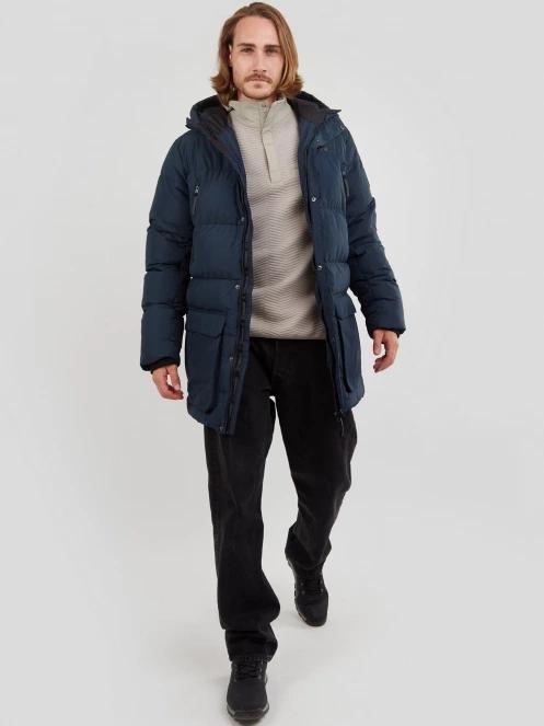 Fundango Spirit Puffer Jacket férfi télikabát kék színben 5