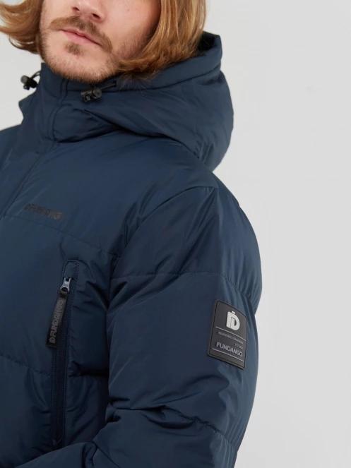 Fundango Spirit Puffer Jacket férfi télikabát kék színben 7