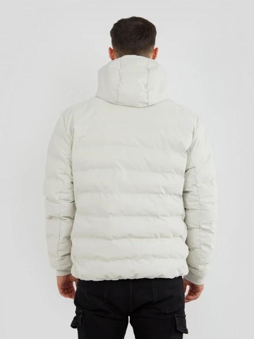 Fundango Patriot Padded Jacket férfi utcai kabát homok színben 3
